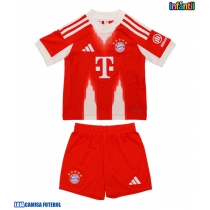Camisa de Futebol Bayern Munich Equipamento Principal Infantil 2025-26 Manga Curta (+ Calças curtas)